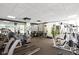Well-equipped gym with modern exercise machines and mirrored walls at 25 E 40Th St # Apt 1B/D, Indianapolis, IN 46205