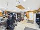 Large garage featuring plenty of storage and space for vehicles and recreational equipment at 4511 W 300 S, Anderson, IN 46011