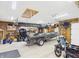 Spacious garage with ample storage space and room for multiple vehicles and equipment at 4511 W 300 S, Anderson, IN 46011