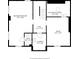 Basement floor plan featuring a recreational room, laundry room, bathroom and room at 4904 N Washington Blvd, Indianapolis, IN 46205