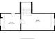 Third floor plan featuring two rooms at 4904 N Washington Blvd, Indianapolis, IN 46205