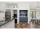 Open kitchen featuring granite countertops, stainless appliances, and storage at 5240 Windridge Dr, Indianapolis, IN 46226