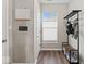 Practical mudroom featuring storage, seating, and natural light at 5363 Citadel Dr, Noblesville, IN 46062