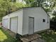 Exterior of garage with siding at 7831 E 46Th St, Indianapolis, IN 46226