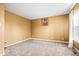 Relaxing bedroom with a picture window for ample natural light, and neutral paint at 8877 N White Tail Trl, McCordsville, IN 46055