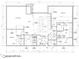 Unit B2 floor plan featuring two bedrooms, two bathrooms, a kitchen, dining and living area at 925 Veterans Way # 101, Carmel, IN 46032