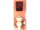 A compact powder room with storage cabinet above toilet at 10178 Cornith Way, Avon, IN 46123
