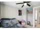 Cozy bedroom with a window providing natural light at 1103 Rosengarten Dr, Greenwood, IN 46142