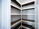Spacious pantry features custom shelving to maximize storage at 1336 Danielle Rd, Lebanon, IN 46052