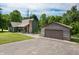 Charming single-Gathering home with a well-maintained yard and detached two car garage at 155 Hoover Dr, , IN 46164