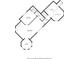 A detailed attic floor plan displaying bedrooms, a sitting room, and an open area below at 18 Lost Run Ln, Zionsville, IN 46077