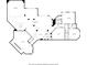 A detailed basement floor plan showcasing a media room, recreation room, and wine cellar at 18 Lost Run Ln, Zionsville, IN 46077