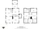 Detailed floor plan of both floors, showcasing the layout of the rooms and their dimensions at 211 N County Line Rd, , IN 47272