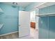 Conveniently placed between the bathroom and bedroom, the closet offers customizable shelving for optimal organization at 2251 Somerset Dr, Franklin, IN 46131