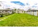 Spacious backyard view with green grass and a shed at 2350 E Legrande Ave, Indianapolis, IN 46203