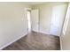 Bedroom featuring neutral walls, wood floors, and white trim at 2350 E Legrande Ave, Indianapolis, IN 46203