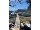 Exterior shot of a messy backyard with broken pool at 2519 N A St, Elwood, IN 46036