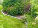 Beautifully landscaped garden with a mix of colorful flowers, lush greenery, and decorative edging at 4281 Viewforth Ln, Bargersville, IN 46106