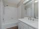 Bathroom features a shower-tub combination and updated vanity at 49 Druid Hill Ct # 0, Carmel, IN 46032