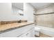 Bathroom featuring sink and shower over tub at 5170 Mt Pleasant N St, Greenwood, IN 46142