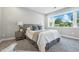 Brightly lit bedroom with window view at 5170 Mt Pleasant N St, Greenwood, IN 46142
