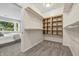 Walk-in closet with custom shelving at 5170 Mt Pleasant N St, Greenwood, IN 46142