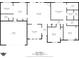 Detailed floor plan showcasing the layout of a home with labeled rooms, dimensions, and total square footage at 5591 Royal Troon Way, Avon, IN 46123