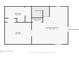 Floor plan of basement featuring a bathroom, storage, laundry room, and finished basement at 6655 Teeters Ln, Martinsville, IN 46151