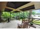Cozy front porch with comfortable seating and decorative railings, offering a serene view at 6655 Teeters Ln, Martinsville, IN 46151