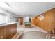 Finished basement featuring a game area with a pool table and a bar area at 7651 Sherry Ln, Brownsburg, IN 46112