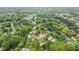 Aerial view of the neighborhood showcasing the community, trees, and the surrounding homes at 904 Dreamy St, Greenwood, IN 46142