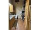 Functional bathroom featuring ample storage cabinets and a toilet at 9168 S State Road 9, Flat Rock, IN 47234