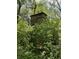 Wooden hunting blind elevated in the trees and surrounded by foliage at 9168 S State Road 9, Flat Rock, IN 47234