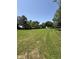 Cleared land and trees on the property at 9168 S State Road 9, Flat Rock, IN 47234