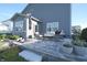 Backyard patio featuring outdoor furniture perfect for entertaining guests at 11663 Winnower, Noblesville, IN 46060