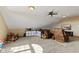 Bonus room with carpet, toys, furniture, and tv at 1682 S Fox Cove Blvd, New Palestine, IN 46163