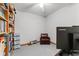 Office with desk and shelves at 1682 S Fox Cove Blvd, New Palestine, IN 46163