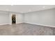Finished basement with recessed lighting and space for entertaining or recreation at 2008 Yandes St, Indianapolis, IN 46202