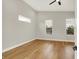 Bright bedroom with hardwood floors and windows at 2008 Yandes St, Indianapolis, IN 46202