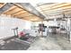Unfinished basement offering ample space for various activities with room for storage and recreation at 265 Gathering Ln, Greenwood, IN 46143