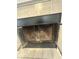 Fireplace featuring an open mesh screen door and tile flooring at 2734 Mingo Ct, Indianapolis, IN 46217