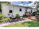 The home has a lovely backyard with a well-maintained deck area at 5363 Primrose Ave, Indianapolis, IN 46220