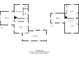 First and Second floor layout showing living room, primary bedroom, kitchen, and Gathering room at 5396 N 1000 E, Sheridan, IN 46069