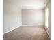 This is a bedroom with carpet flooring, neutral walls, and window at 6218 N Woodside Ct, McCordsville, IN 46055