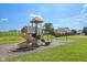 Local community playground with slides, swings, and climbing structures at 6622 W Dickens Xing, McCordsville, IN 46055