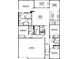 Detailed floorplan showcasing the layout of the home at 7808 Grande Oaks Dr, Plainfield, IN 46168