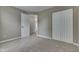 Bedroom features closet and neutral color palette with plush carpet at 7914 Willow Wind Cir, Indianapolis, IN 46239