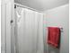 Full size tub with shower curtain at 8030 5 Points Rd, Indianapolis, IN 46259