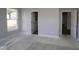 Bright bedroom with an open doorway to other rooms in the house at 10424 Oak Bend Blvd, Indianapolis, IN 46239