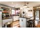Bright kitchen with white cabinets, stainless appliances, and granite countertops at 11544 Crestwood Ct, Indianapolis, IN 46239